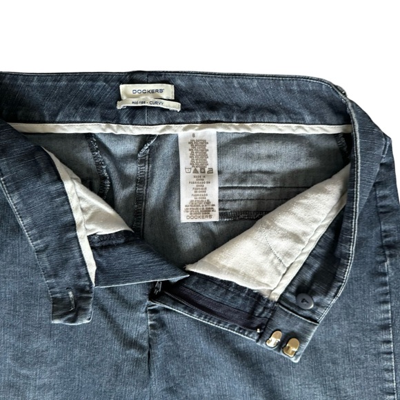 Docker Jean Pedal Pusher Sz 8 - Picture 11 of 12